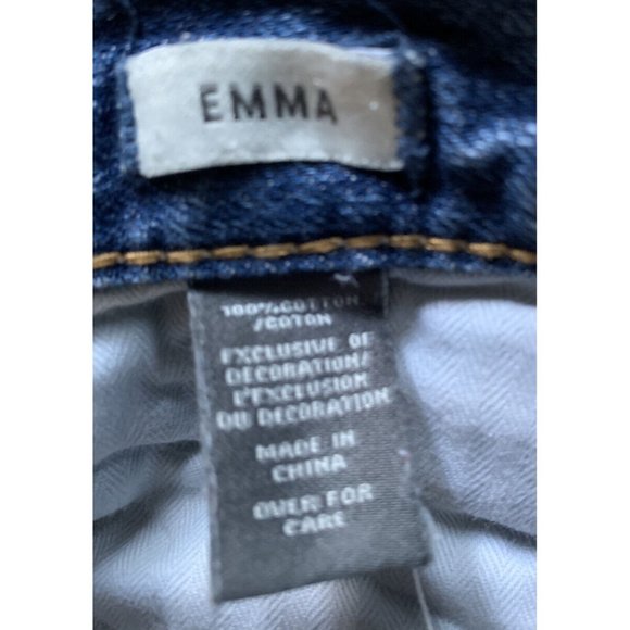 Abercrombie & Fitch Jeans 31 x 34 (6L) Emma Straight Leg Distressed 100% Cotton - Picture 12 of 12